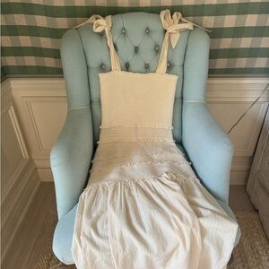 Love shank Fancy smock long dress. Size medium but fits like Small.